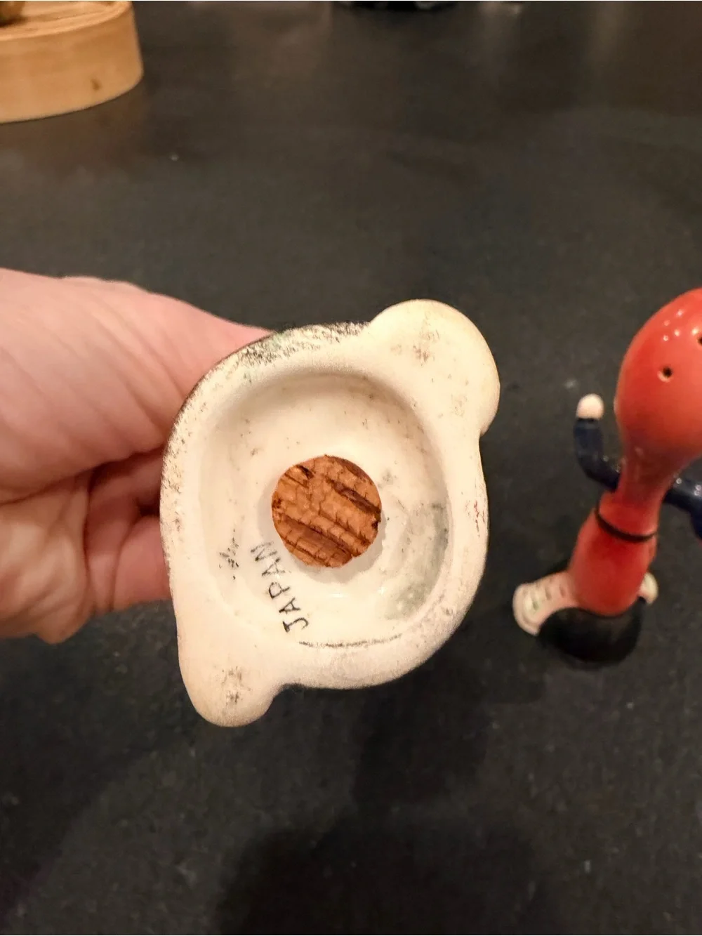 Mid-Century Modern Pink fun Salt & Pepper Shakers - Made in Japan